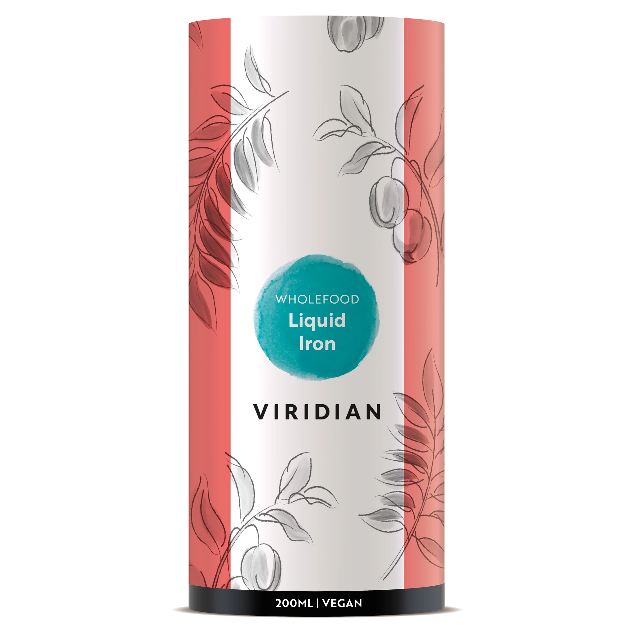 VIRIDIAN skysta geležis su vitaminu C - 200 ml