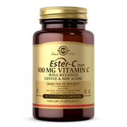 SOLGAR Ester-C ir vitaminas C 500 mg – 50 kapsulių