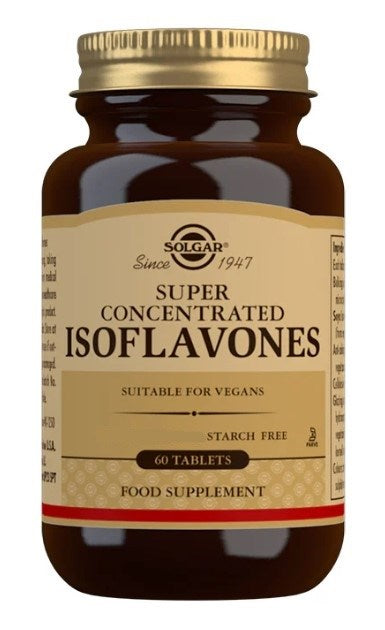 SOLGAR Isoflavones - Izoflawony Sojowe 38 mg (60 tabl.)