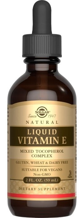 SOLGAR Vitamin E - Witamina E naturalna w płynie (59 ml)