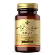 SOLGAR Sublingual Methylocobalamin (Vitamin B12) Metylokobalamina 1000 mcg (30 tabl.)