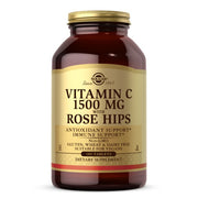 SOLGAR Vitamin C 1500 mg with Rose Hips - Witamina C 1500 mg z dziką różą (180 tabl.)