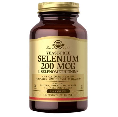 SOLGAR Yeast-Free Selenium 200 mcg (250 tabl.)