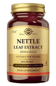 SOLGAR Nettle Leaf Extract - Wyciąg z liści pokrzywy (60 kaps.)
