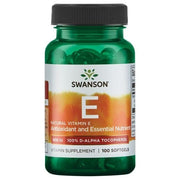 SWANSON vitaminas E 400 TV - 100 kapsulių