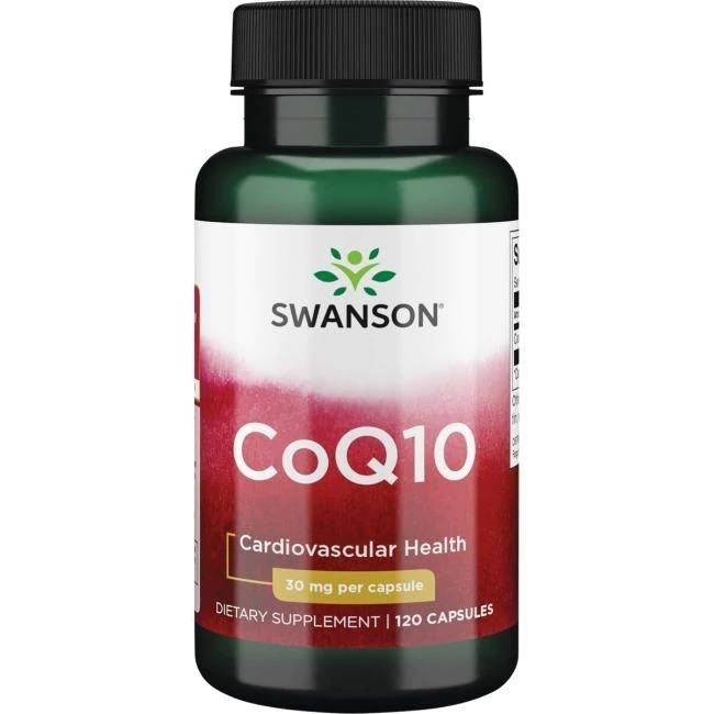 SWANSON Kofermentas Q10 30 mg – 120 kapsulių
