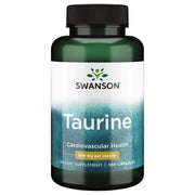 SWANSON taurinas 500 mg – 100 kapsulių