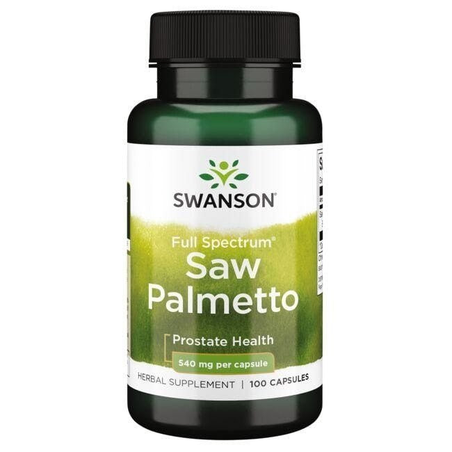 SWANSON Saw Palmetto 540 mg – 100 kapsulių