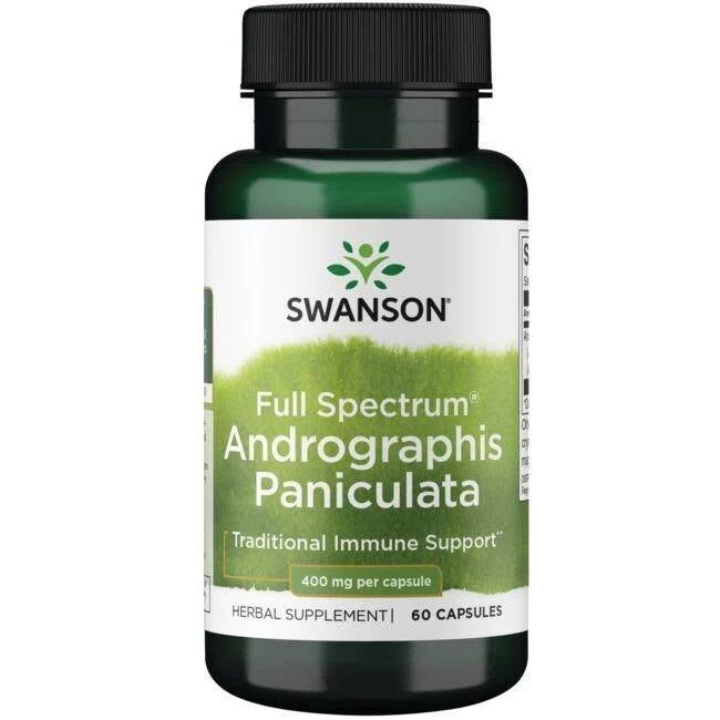 SWANSON Andrographis Paniculata 400 mg – 60 kapsulių