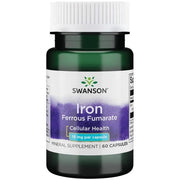SWANSON Iron Ferrous Fumarate 18 mg (60 kaps.)
