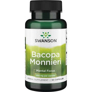 SWANSON Bacopa Monnieri 250 mg (90 kaps.)