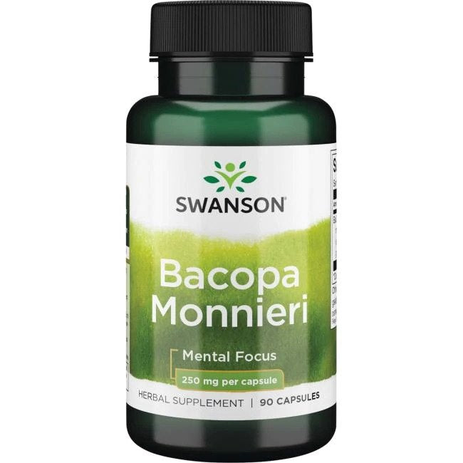 SWANSON Bacopa Monnieri 250 mg (90 kaps.)