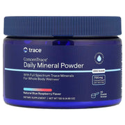 TRACE MINERALS kasdieniai mineralų milteliai, Natural Blue Raspberry skonio - 132 g