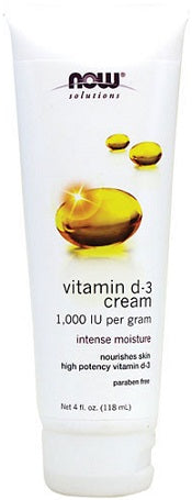 Produkto nuotrauka: NOW Foods Vitamin D-3 Cream - 118 ml.