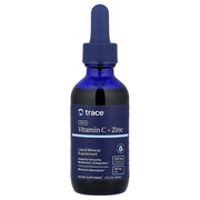 TRACE MINERALS vitaminas C + joninis cinkas - 59 ml