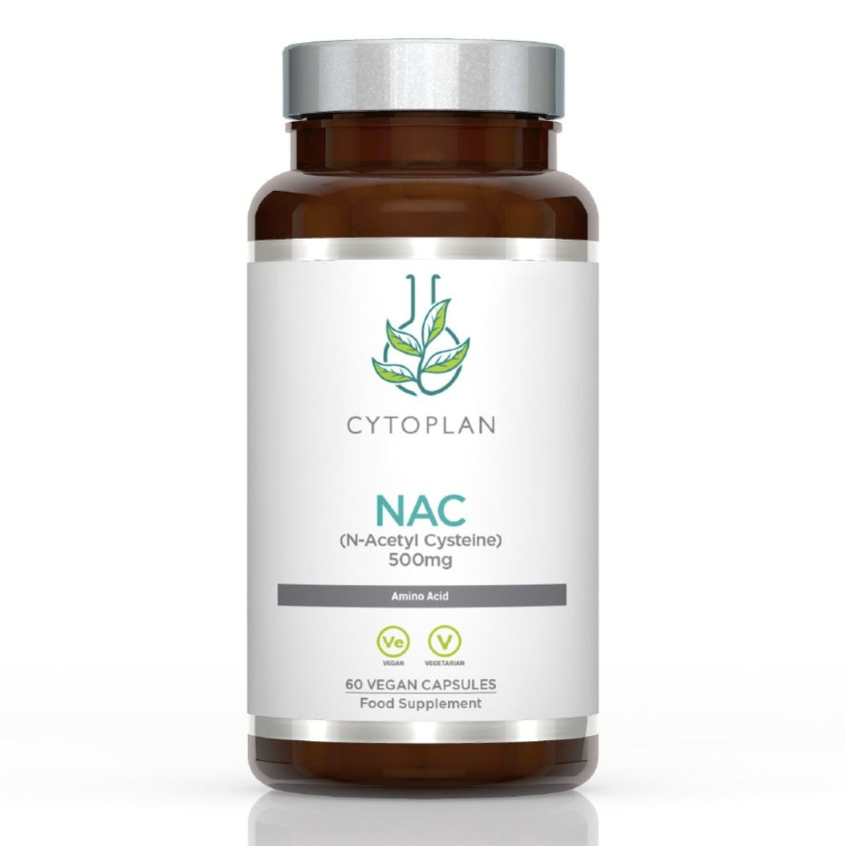 CYTOPLAN NAC (N-acetil-L-cisteinas) – 60 kapsulių