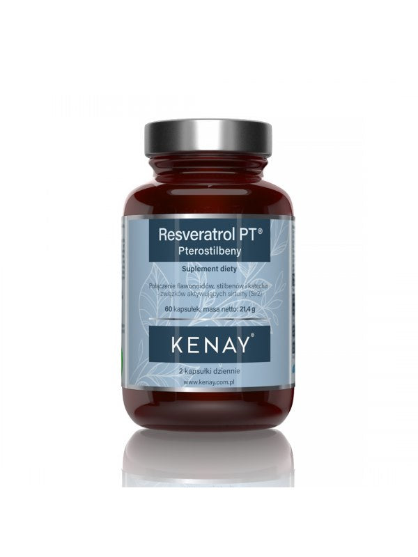 KENAY Pterostilbeny Resveratrol PT (60 kaps.)