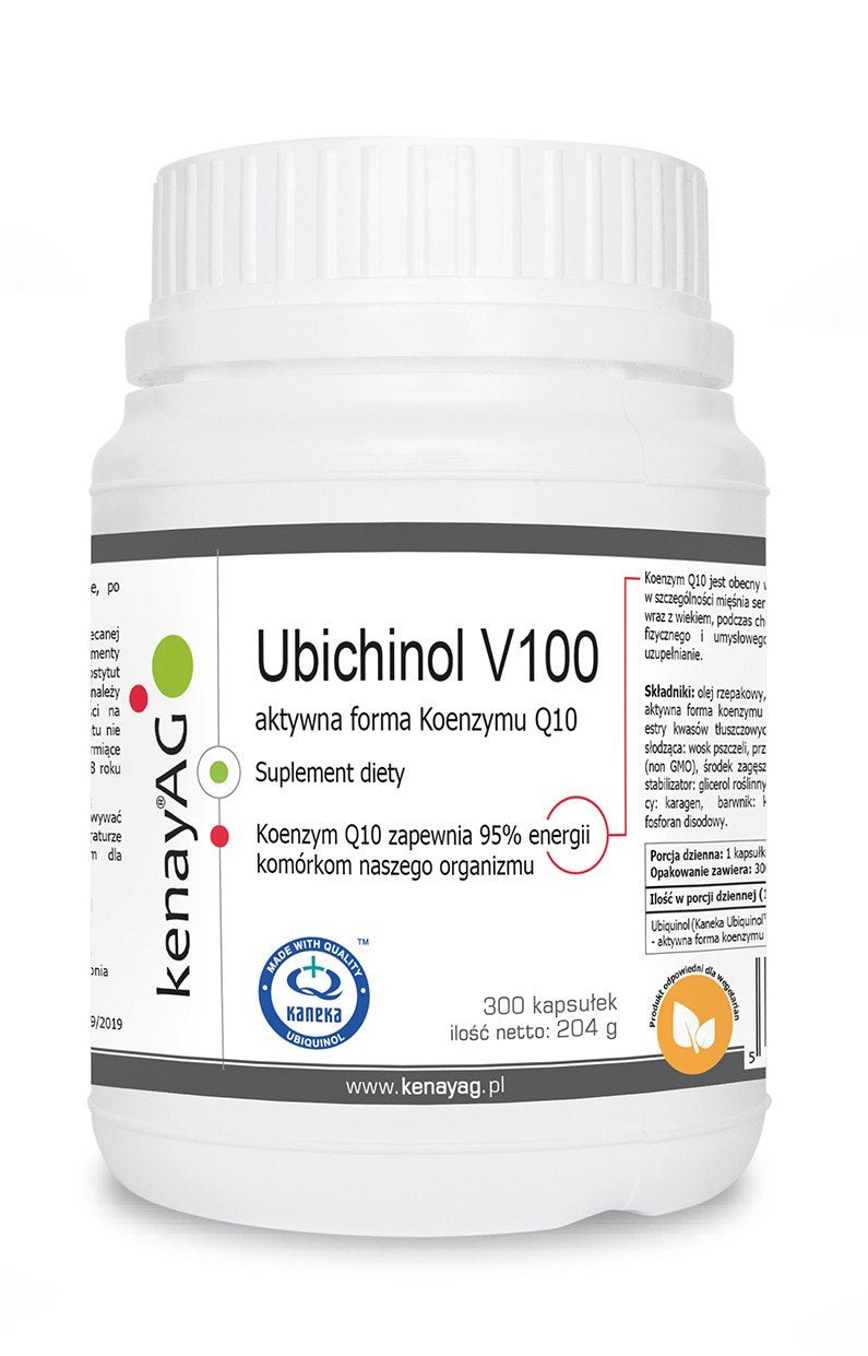 KENAY Ubichinol Koenzym Q10 V100 (300 kaps.)