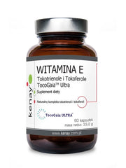 KENAY Witamina E Tokotrienole i Tokoferole TocoGaia Ultra (60 kaps.)
