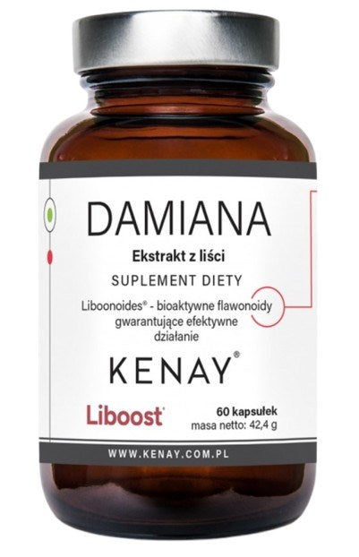 KENAY DAMIANA Ekstrakt z liści (60 kaps.)