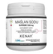 KENAY Maślan sodu SUPREME 1200 mg (300 kaps.)