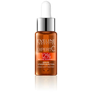 Eveline Cosmetics, Expert C, Vitamin C, Anti Aging, Night, Serum, For Face, 18 ml