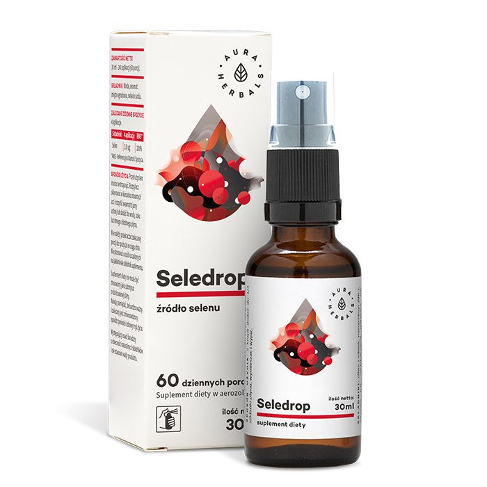 Aura Herbals Seledrop Selenium 110 µg - 30 ml purškalas