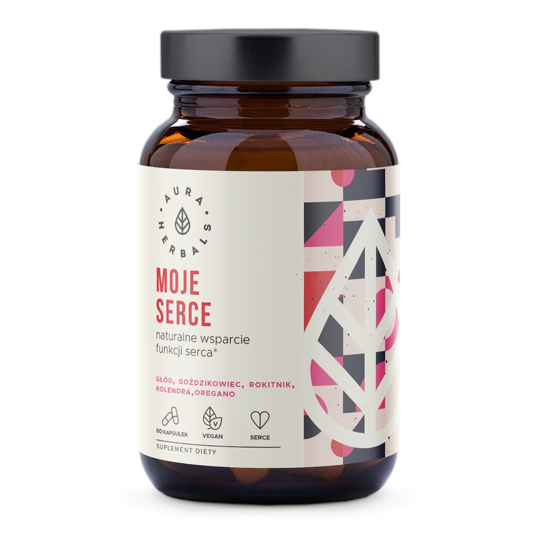 Aura Herbals Mano širdis - 60 kapsulių