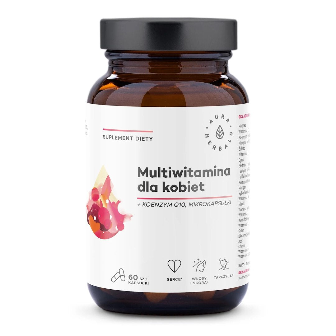AURA HERBALS Multiwitamina dla kobiet (60 kaps.)
