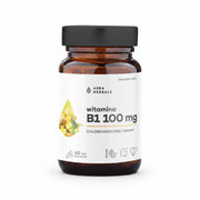 AURA HERBALS Witamina B1 100 mg, tiamina (60 kaps.)