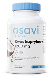 OSAVI Kwas kaprylowy 600 mg (120 kaps.)