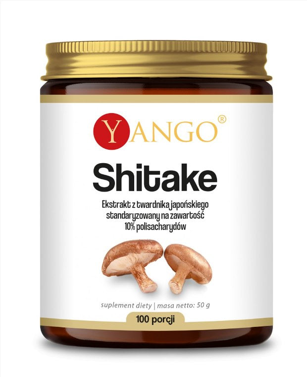 YANGO Shitake - ekstrakt 10% polisacharydów (50 g)