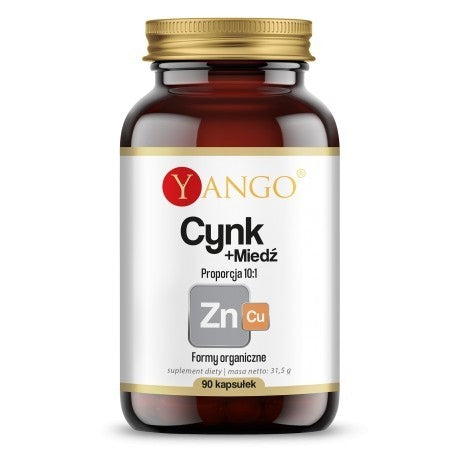YANGO Cynk + Miedź (90 kaps.)