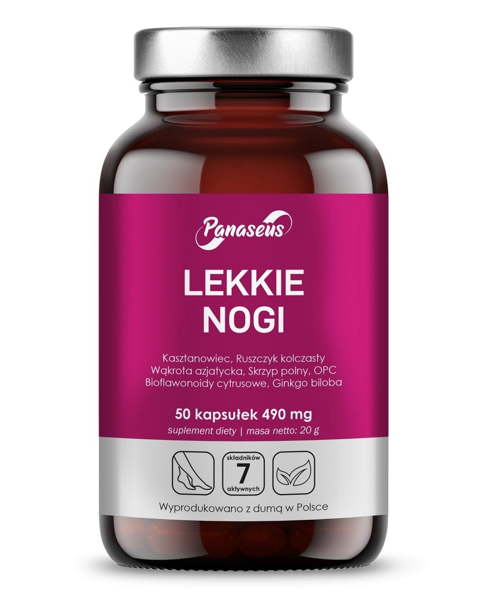 PANASEUS Lekkie Nogi (50 kaps.)