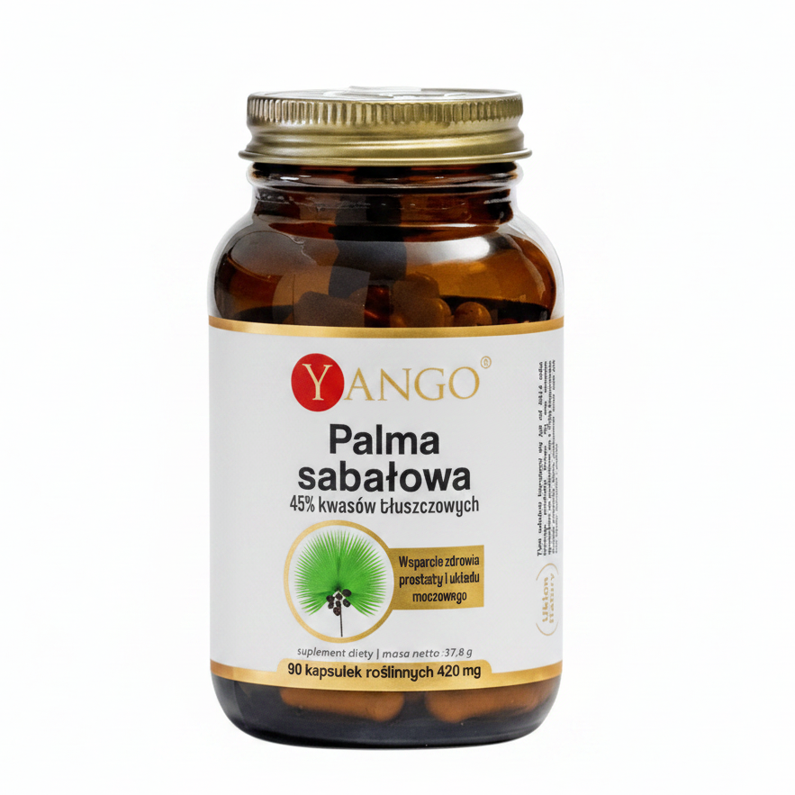 YANGO Palma Sabałowa 45% kwasów tłuszczowych (90 kaps.)