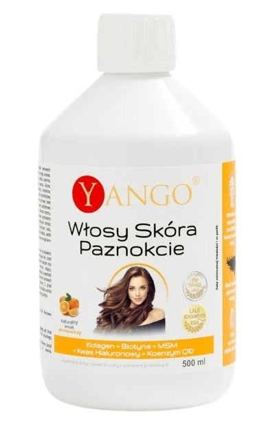 YANGO Włosy, Skóra, Paznokcie - multiwitamina (500 ml)