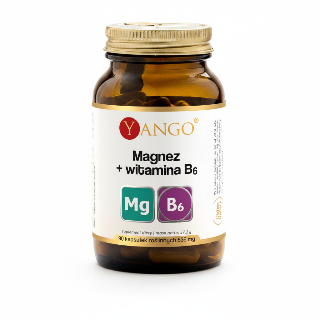 YANGO Magnez + Witamina B6 (90 kaps.)
