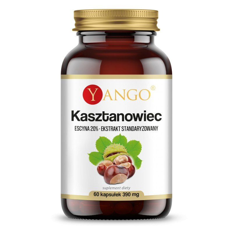 YANGO Kasztanowiec - 20% escyny (60 kaps.)