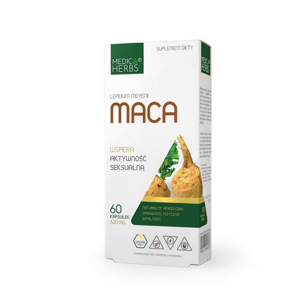 Medica Herbs Maca 620 mg - 60 kapsulių