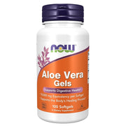 NOW FOODS Aloe Vera Gels 10000 mg – 100 kapsulių