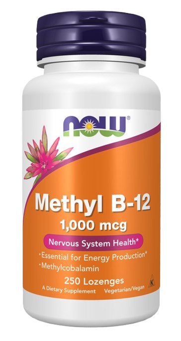 NOW FOODS Methyl B12 1000 mcg (250 tabl.)