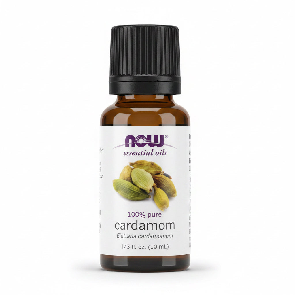 NOW FOODS 100% Olejek Kardamonowy - Cardamom (10 ml)