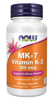 NOW FOODS Witamina K2 MK7 100 mcg (90 kaps.)