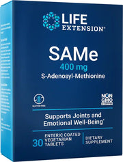 LIFE EXTENSION SAMe 400 mg (30 tabl.)