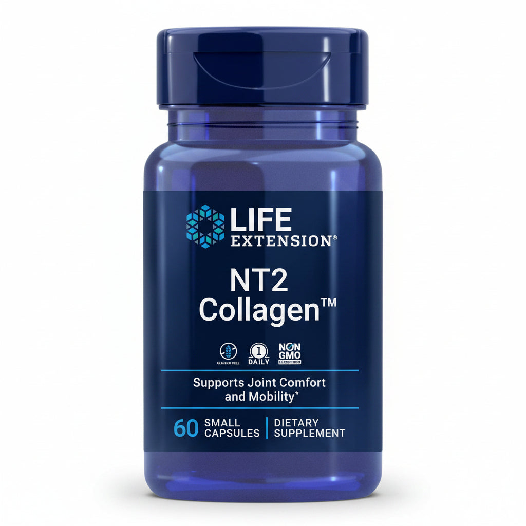 LIFE EXTENSION NT2 Collagen - Kolagen 40 mg (60 kaps.)
