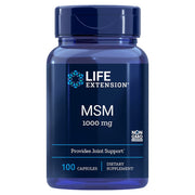 LIFE EXTENSION Siarka MSM - Metylosulfonylometan (100 kaps.)