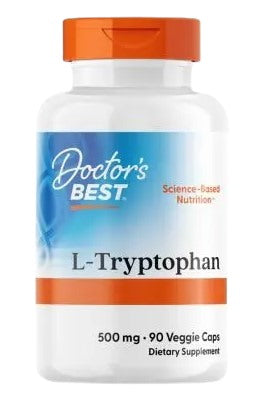 DOCTOR'S BEST L-Tryptophan 500 mg (90 kaps.)