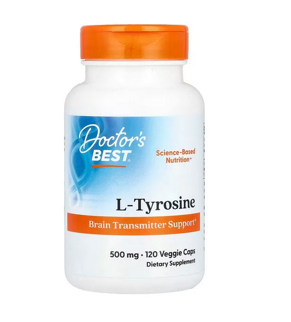 DOCTOR'S BEST L-Tyrosine (120 kaps.)