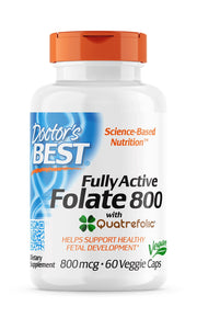 DOCTOR'S BEST Folian Quatrefolic 800 mcg (60 kaps.)