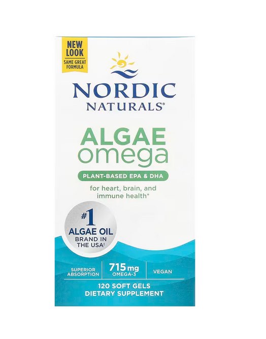 NORDIC NATURALS Algae Omega (120 kaps.)